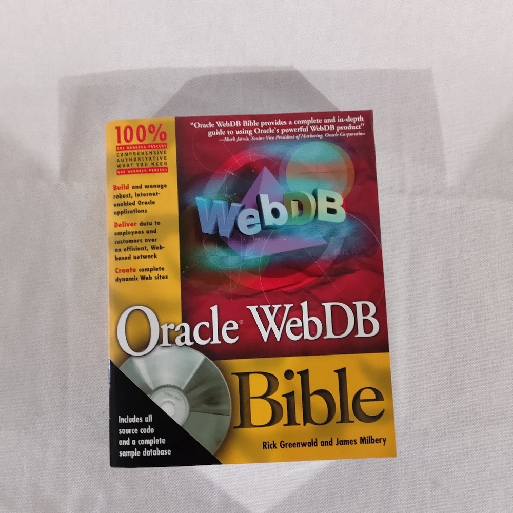 Oracle WebDB Bible, CD Included